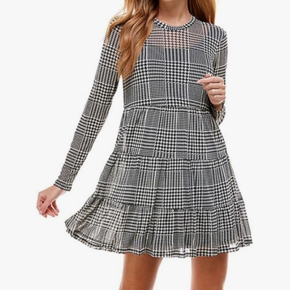 NWT As U Wish Checkers Dress - Picture 1 of 9